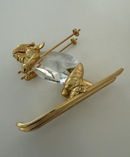 Vintage Swarovski Trimlite Downhill Skier Figure picture