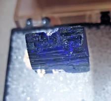 GORGEOUS RARE TSUMEB SW AFRICA GEM GRADE BLUE AZURITE CRYSTAL SPECIMEN Y90 picture