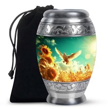 Dove Calm Memorial Urns for Ashes Adult Mother & Dad (10 Inch) picture