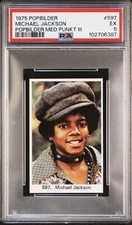 1975 POPBILDER MED PUNKT III MICHAEL JACKSON #597 |PSA 5 EXCELLENT| Low Pop picture