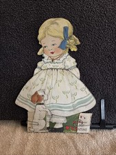 Antique Valentine Die Cut card  picture