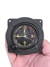 Vintage Waltham 8 Days Aircraft Cockpit Clock Type A-11 WWII Bakelite Case Core picture