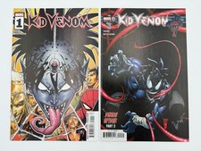 Kid Venom #1 & #2 Cover A & Philip Tan Homage Variant (Taigami, Marvel, 2024) picture