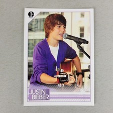 2010 Panini Justin Bieber 1st Print Trading Card #32 picture