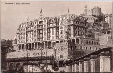Hotel Castello Miramare Genova Italy Postcard picture