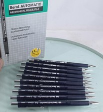 Berol AUTOMATIC TL-5 10 NAVY BLUE NEW IN BOX .5MM Mechanical Pencils .5mm Japan picture