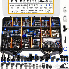 175PCS Quick Connect Hose Fittings,1/8