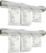 2 Pack Restaurant Ticket Holder, 12 Inch Receipt Holder for Kitchen Office Wall picture