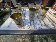 Vintage Falstaff Beer Can Mug Tankard Lot 12oz Aluminum Metal Handle Steins 7 picture