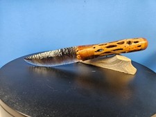 GORGEOUS RAINBOW Obsidian Knife~CHOLLA~BEST QUALITY~Outdoor Bushcraft~Hunt picture