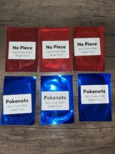 Dysfunctional Passholder POKENOT & NO PIECE - APRIL FOOLS  X3 singles sealed picture