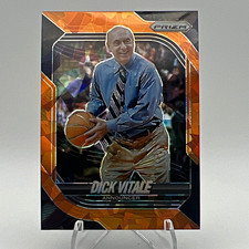 Panini 2025-26 Prizm Basketball Dick Vitale Orange Prizm Parallel #133 picture