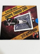Alakazam Magic S.T.C. Sharpie Through Card by Peter Nardi Trick DVD Gimmick picture
