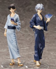 Rebuild of Evangelion Shinji Ikari & Kaworu Nagisa 1/8 Yukata Figure Set SEALED picture