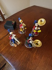 VTG Mr. Christmas Disney Mickey’s Brass Band Mickey Mouse, Minnie, Donald, Goofy picture