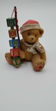 Cherished Teddies Holden Catchin’ The Holiday Spirit Figure CE1/264 Vntge 1996 picture