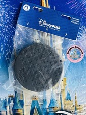 2026 Disney Parks Black Pin Collector Circle Insert Board 4.5” Pack Of 3 New picture