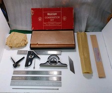Vintage STARRETT Combination Set With Original Box and Extras picture