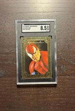 1996 Spider-Man Marvel Masterpieces Gold Gallery #5 SGC 8.5 picture
