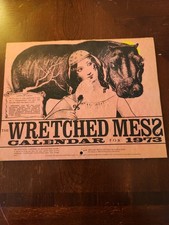 Vintage The Wretched Mess Calendar For 1973 picture