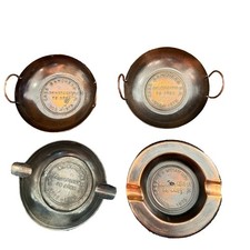 Lot of 4, Vintage, 1975 Casa Banchero S.A. 70th Anniversary Ashtray, Peru picture