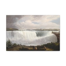 Alvan Fisher - The Great Horseshoe Fall, Niagara - 1820 - Canvas Wall Art picture