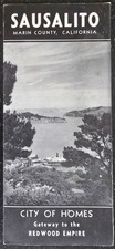 1940's-50's Travel Brochure, Sausalito, California picture