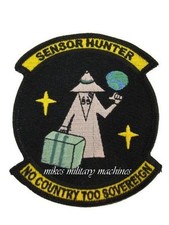 NRO Sensor Hunter Area 51 Military Intelligence Space Black Ops Covert Patch New picture
