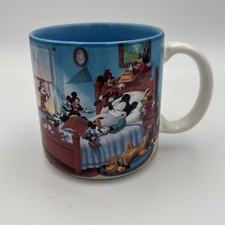 Vintage 1990s Disney Mickey Mouse Through the Years 12 Oz Mug Made in Japan  picture