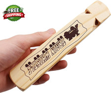 Solid Wood Train Whistle 4 Tones Noisemaker Toys and Conductor Whistle picture