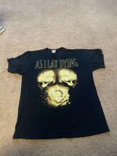 Vintage As I Lay Dying Men T-shirt All Size S to 5XL picture