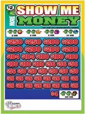 NEW pull tickets SHOW ME MORE MONEY - $2 Instant Tabs picture