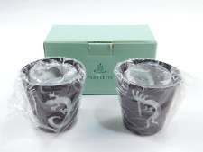 PartyLite Arizona Rustic Votive Candle Holder Pair NEW IN BOX Kokopelli & Gecko picture