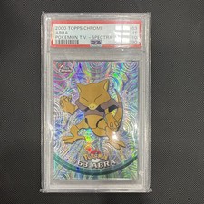 2000 TOPPS CHROME POKEMON T.V. SPECTRA #63 ABRA PSA 10 POP 35 New Cert  picture