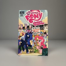 My Little Pony Friends Forever #7 RE Cover, IDW Comic Book 2014 HTF (signed) picture