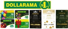 gift cards DOLLARAMA 💲 Collectible Canada store $10 $25 $50 card  *no value* picture