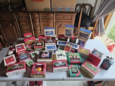 Lot of 36 Hallmark Keepsake Oranaments Christmas 80s-2000s Boxed Mans Version picture