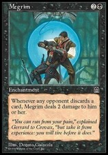 Megrim ~ Stronghold [ PLAYED ] [ Magic MTG ] picture