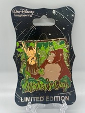 WDI Mothers Day 2018-Young Tarzan & Kala-Tarzan LE 200 Disney Pin on Pin NWT picture