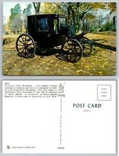 Belle Meade Mansion Brougham Carriage Nashville TN Postcard Color King picture