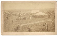 Needham & McDonald Oklahoma Land Rush Wreck Of Grand Stand 1889 Photo picture