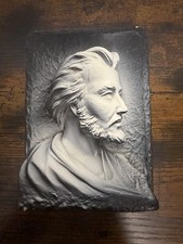 VTG JESUS Wall Plaque Chalk Ware 3D Relief - Victor Creative Arts Messiah ‘64 picture