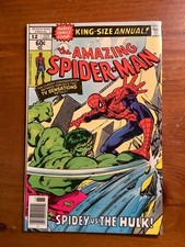 Amazing Spider-Man Annual 12 VF/NM Spidey vs Hulk Cover Complete Uncut picture