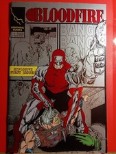 1993 Lightning Comics Bloodfire Issue 1 Julius Jackson Red Foil Cover A Variant picture
