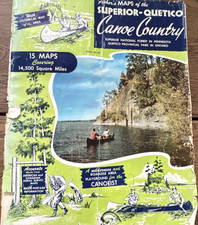 Fisher's Maps Superior-Quetico Canoe Country, Superior & Quetico, 15 Maps picture
