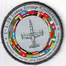 CzAF Czech Air force 1st L-39 Users Group Conference 2016  patch picture