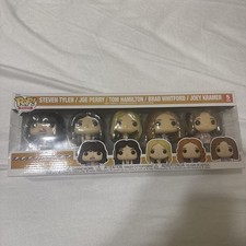 Funko Pop Rocks Aerosmith 5-Pack Vinyl Figures Steven Tyler Joe Perry 2024 picture
