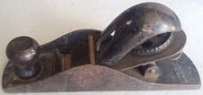 FREE SHIPPING VINTAGE STANLEY 120 STEEL BLOCK PLANE Adjustable picture