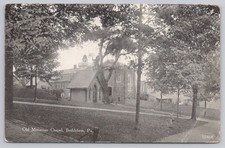 Old Moravian Chapel, Bethlehem, Pennsylvania PA 1922 DB Postcard picture