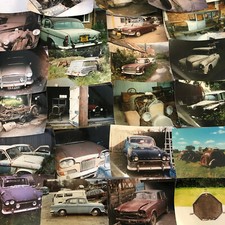 Vintage Humber Car Barn Find Junk Yard Car Part Photo Photograph Lot of 23  picture